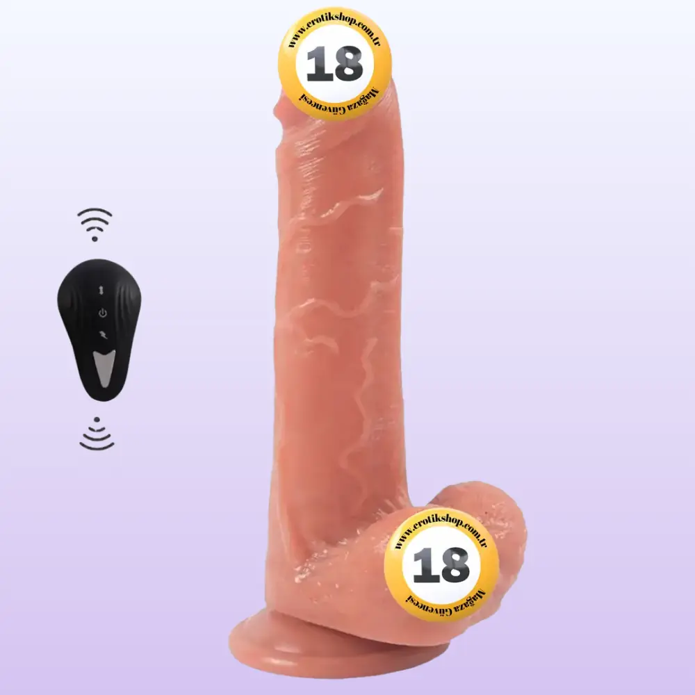 Shequ Harriet 20.5 Cm İleri Geri Hareketli Realistik Penis