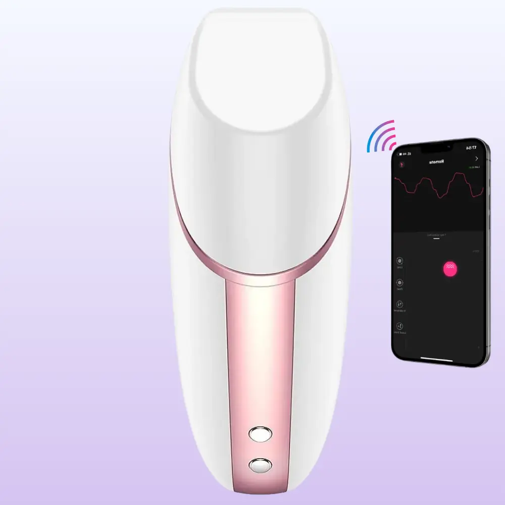 Satisfyer Love Triangle White Telefon Kontrollü Emiş Güçlü Vibratör