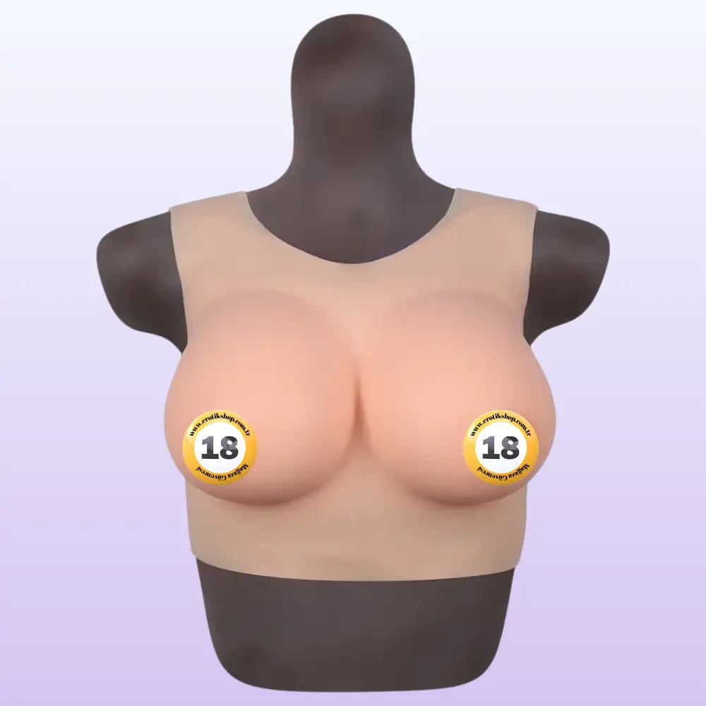 Xise Body Crossdresser Askılı Silikon Giyilebilir Göğüs Cup D