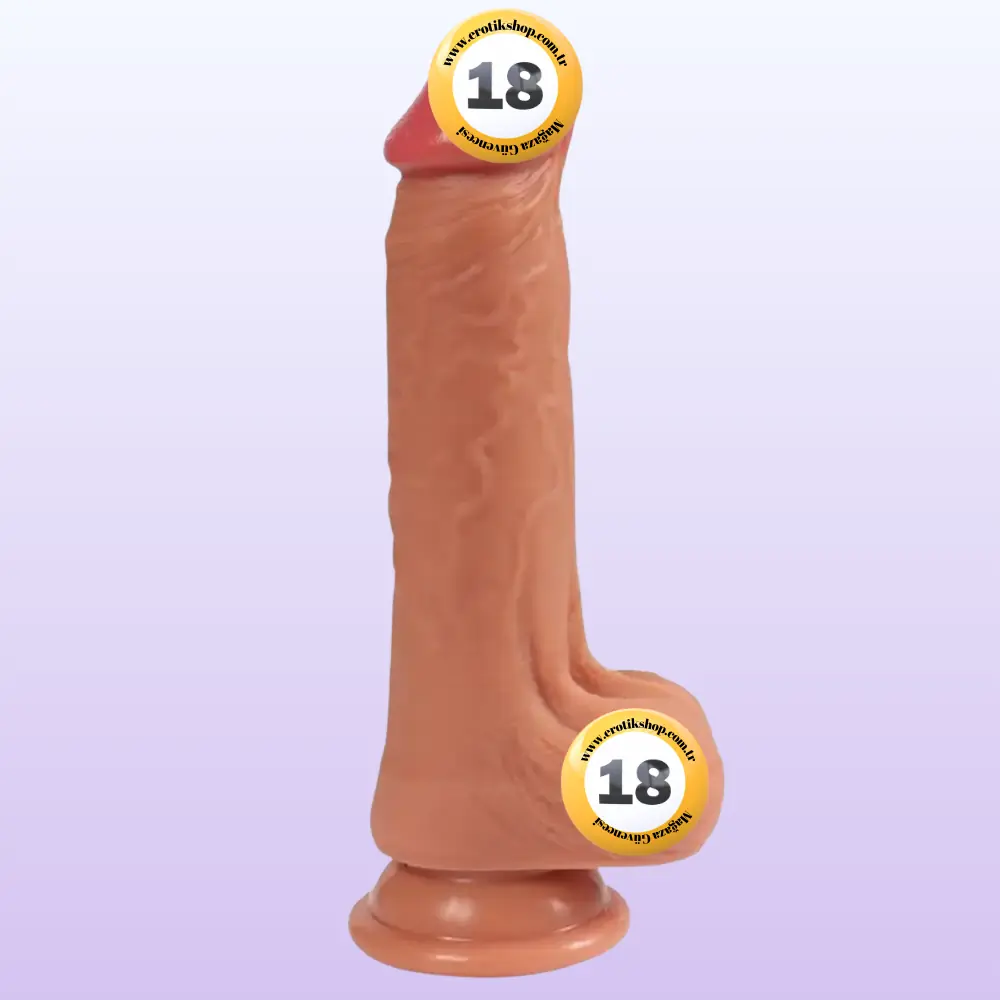 Shequ Dildo Series Jack Natural Doku 20 Cm Realistik Penis