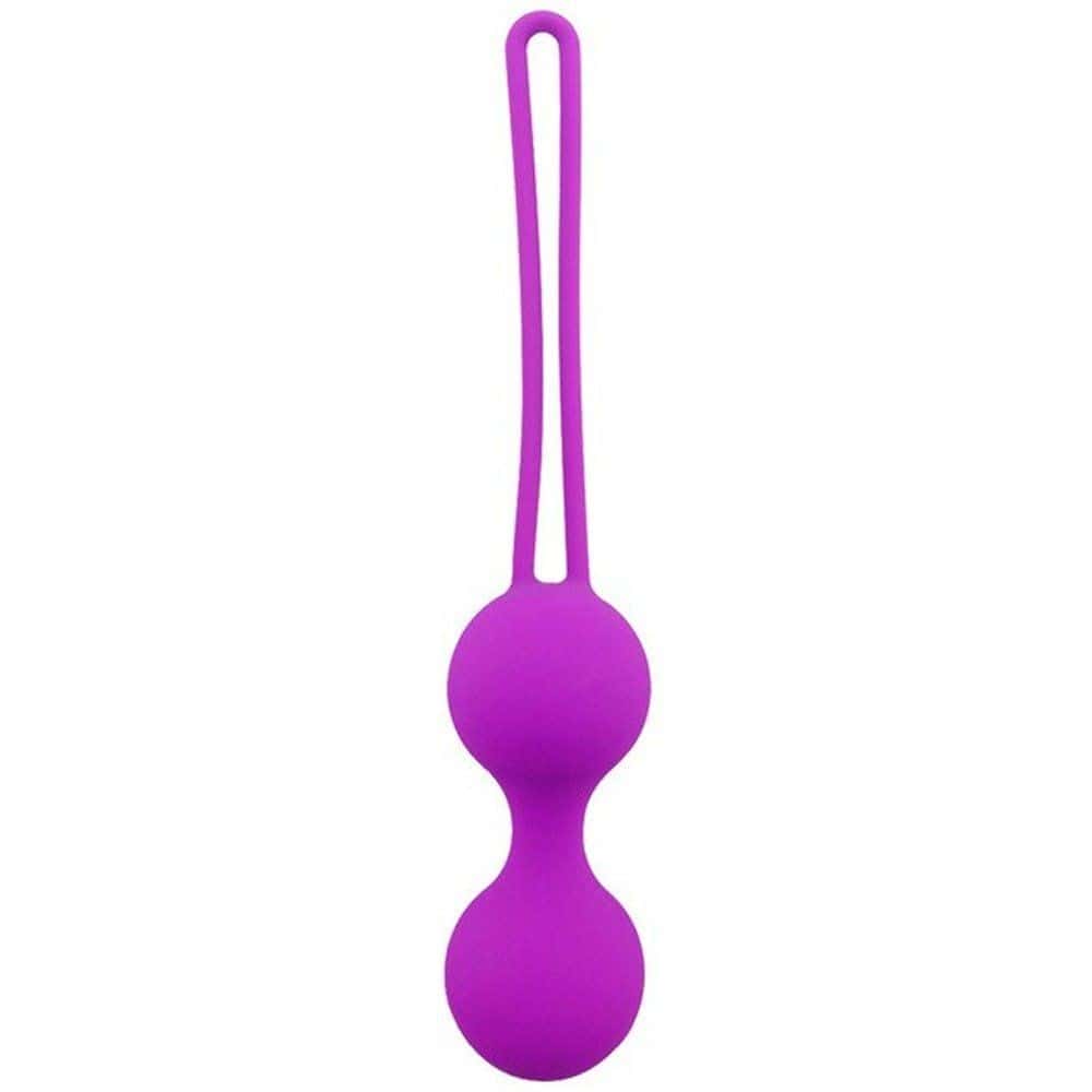 The Kegel Balls Exercisers Metal Ağırlıklı Kegel Egzersiz Topu-Purple