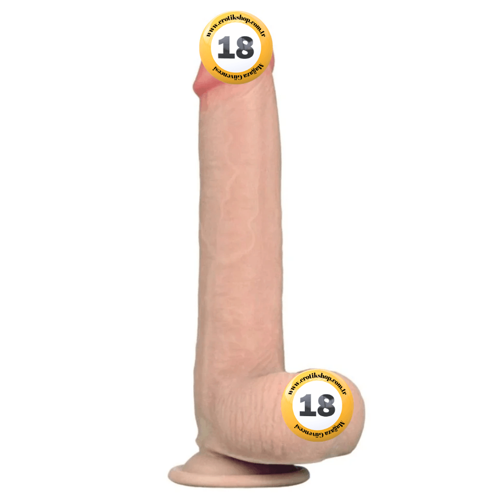 Lovetoy Sliding Skin Hareketli Deri Özellikli 23 cm Realistik Penis