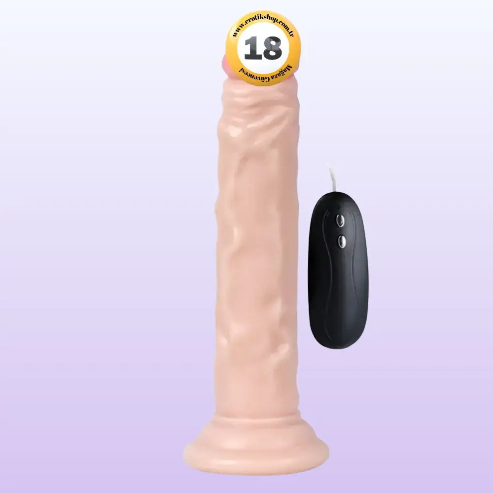 Xise Dildo Series Naturo 18.5 cm Titreşimli Realistik Penis XS-WBC10024