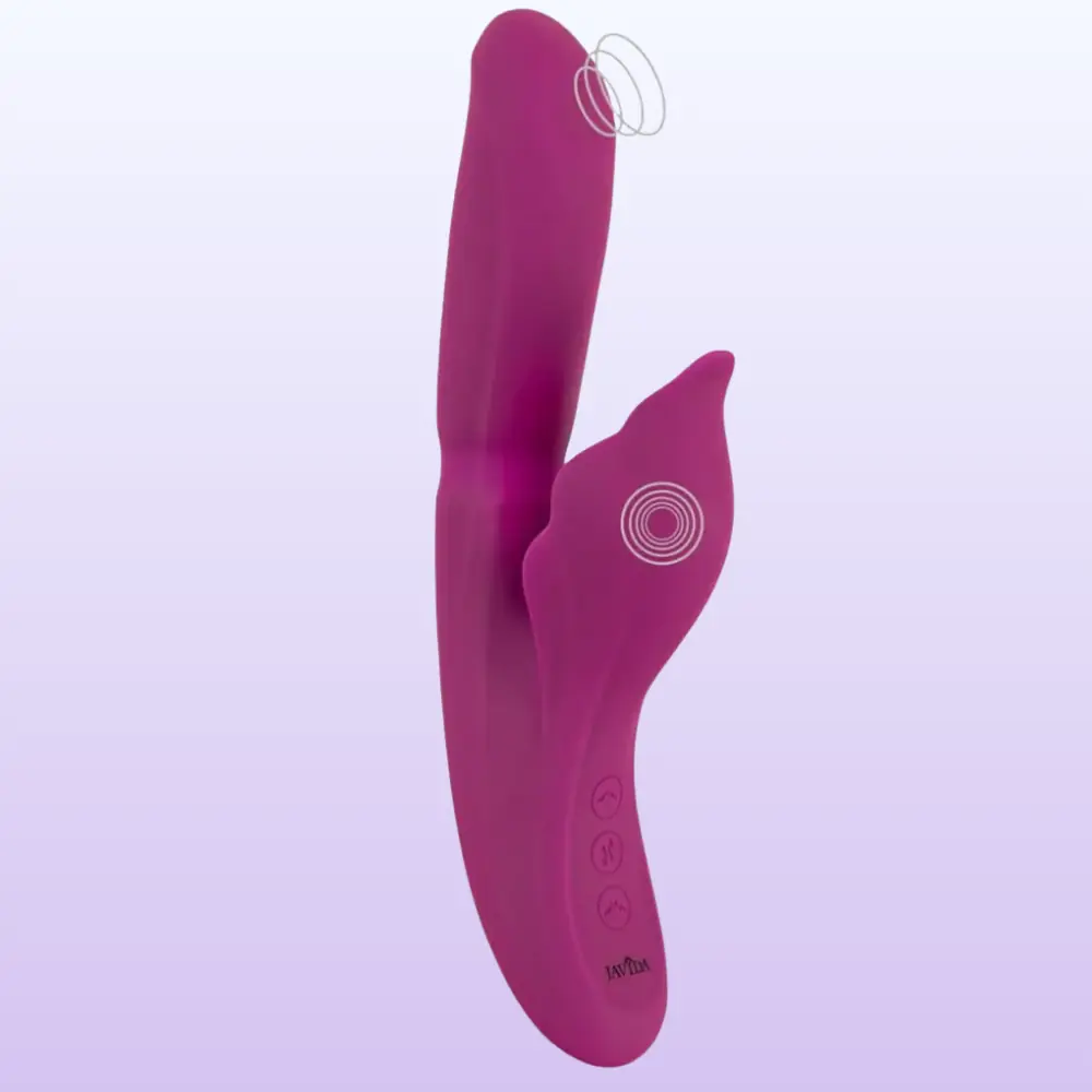 Javida 4 Fonksiyonlu Isıtmalı ve İtmeli Rabbit Vibratör