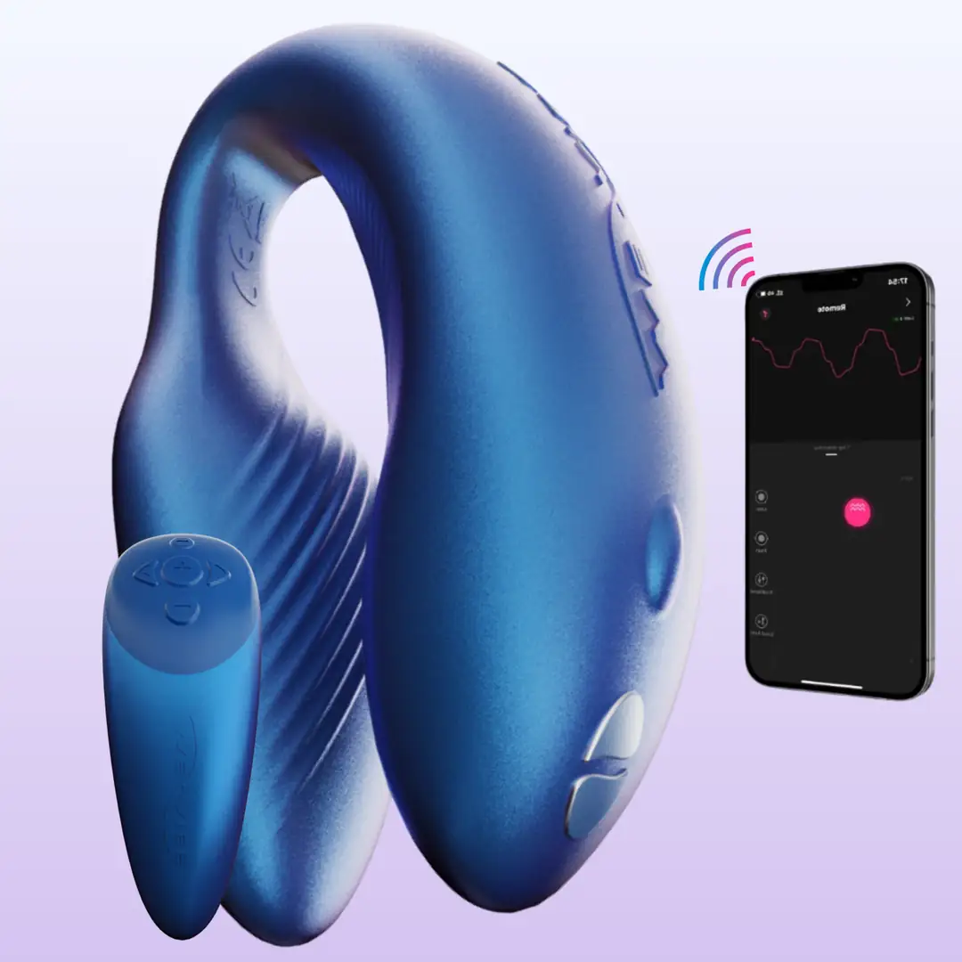 We-Vibe Chorus Çiftlere Özel Telefon Kontrollü Vibratör - Cosmic Blue
