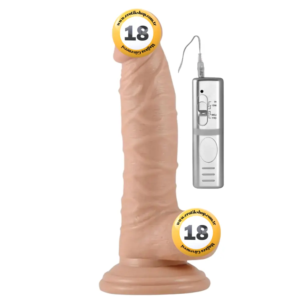 Lovetoy Real Extreme 19 cm Titreşimli Realistik Penis