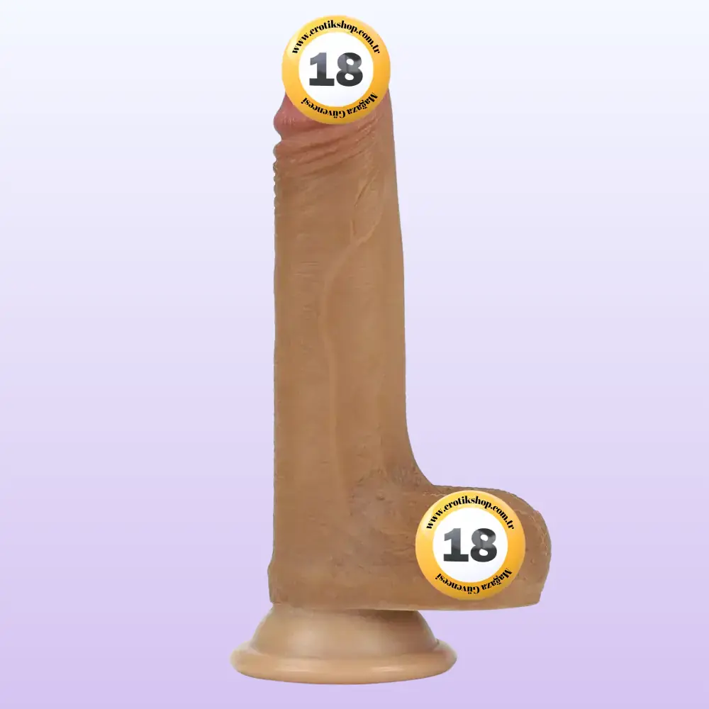 Lovetoy Dual Layered Silicone Cock 18 cm Realistik Penis LV4001B