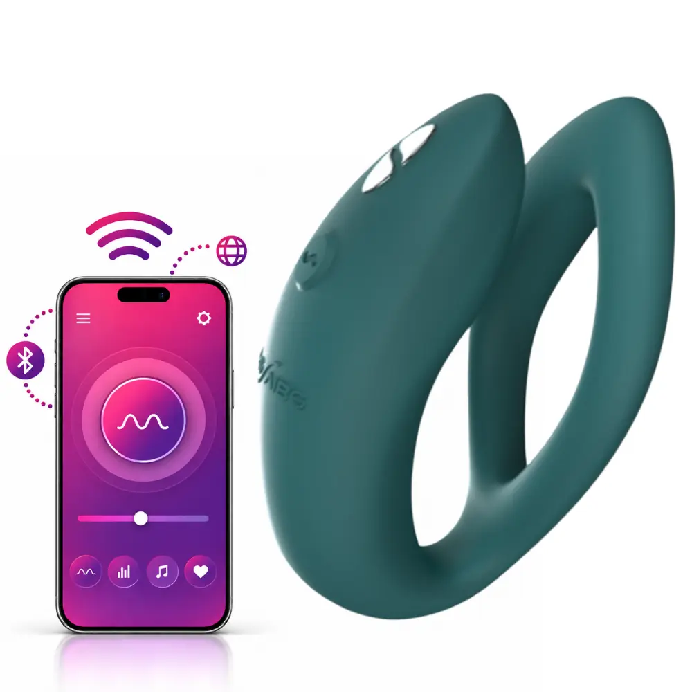 We-Vibe Sync O Telefon Kontrollü Uzaktan Kumandalı Couples Vibratör - Green
