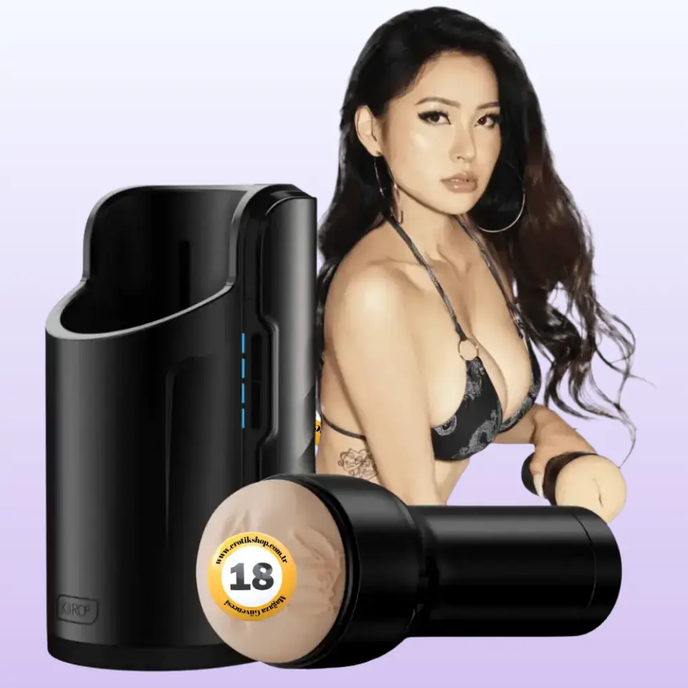 Kiiroo Keon & FeelRae Stroker Lil Black Otomatik Mastürbatör Set