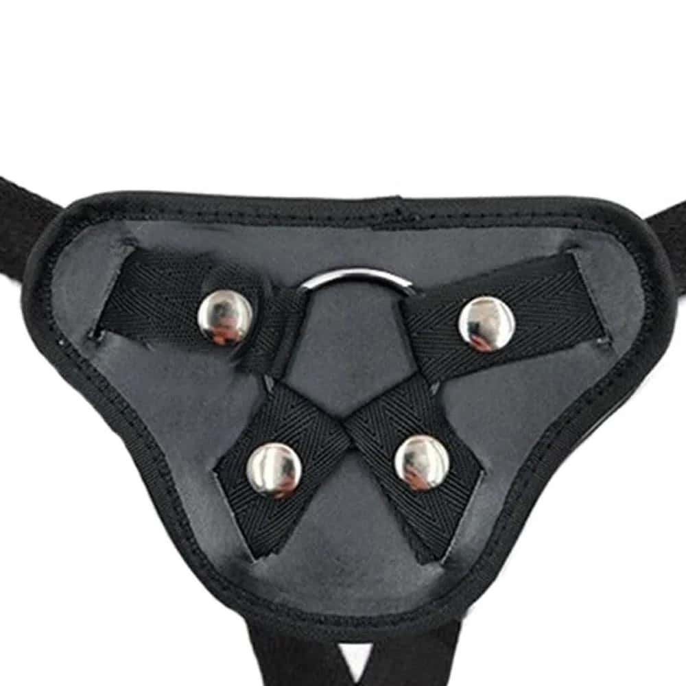 The Strap-On Me Belt Metal O-Ring 3 Pcs. Belden Bağlama Penis Kemeri-Black
