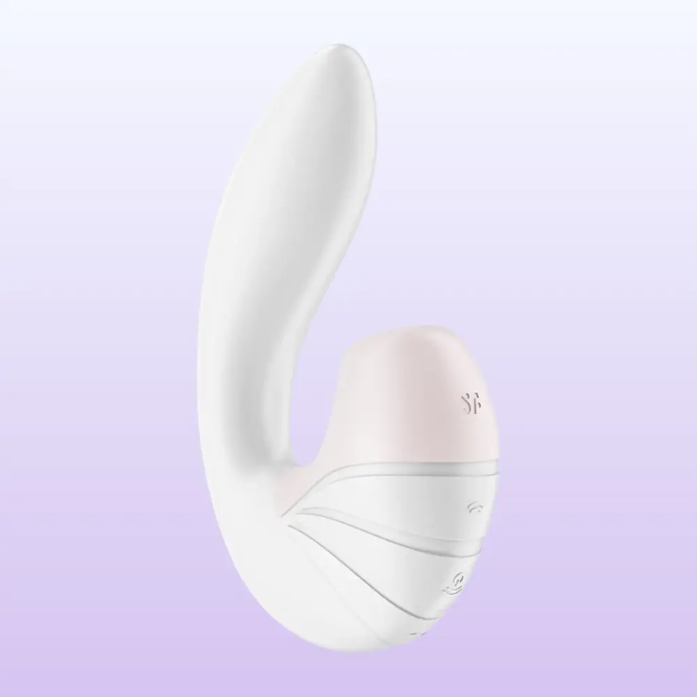 Satisfyer Supernova White Insertable Double Emiş Güçlü Vibratör