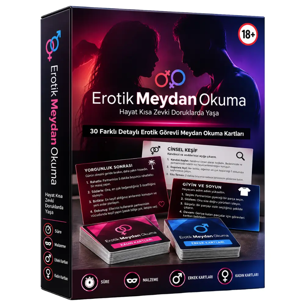 The Erotica Game Erotik Meydan Okuma Kartları