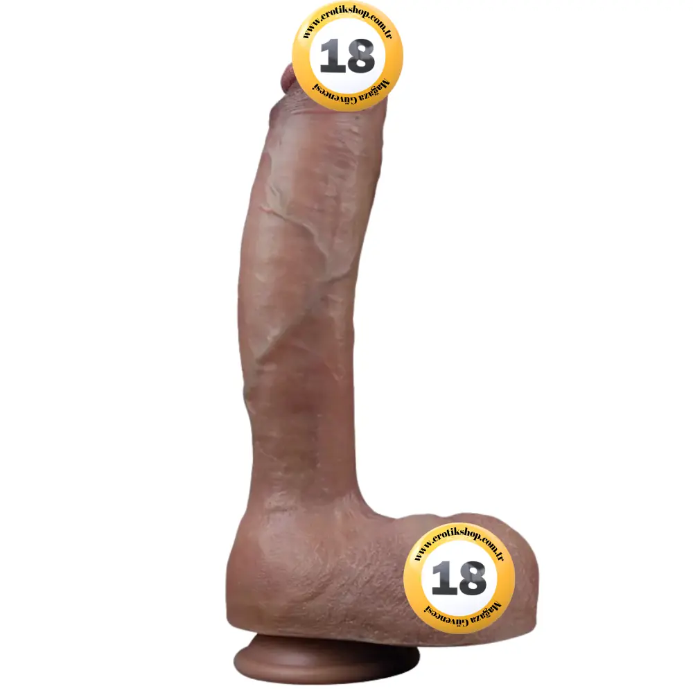 Lovetoy Dual Layered Platinum Silicone 27 Cm Büyük Realistik Penis