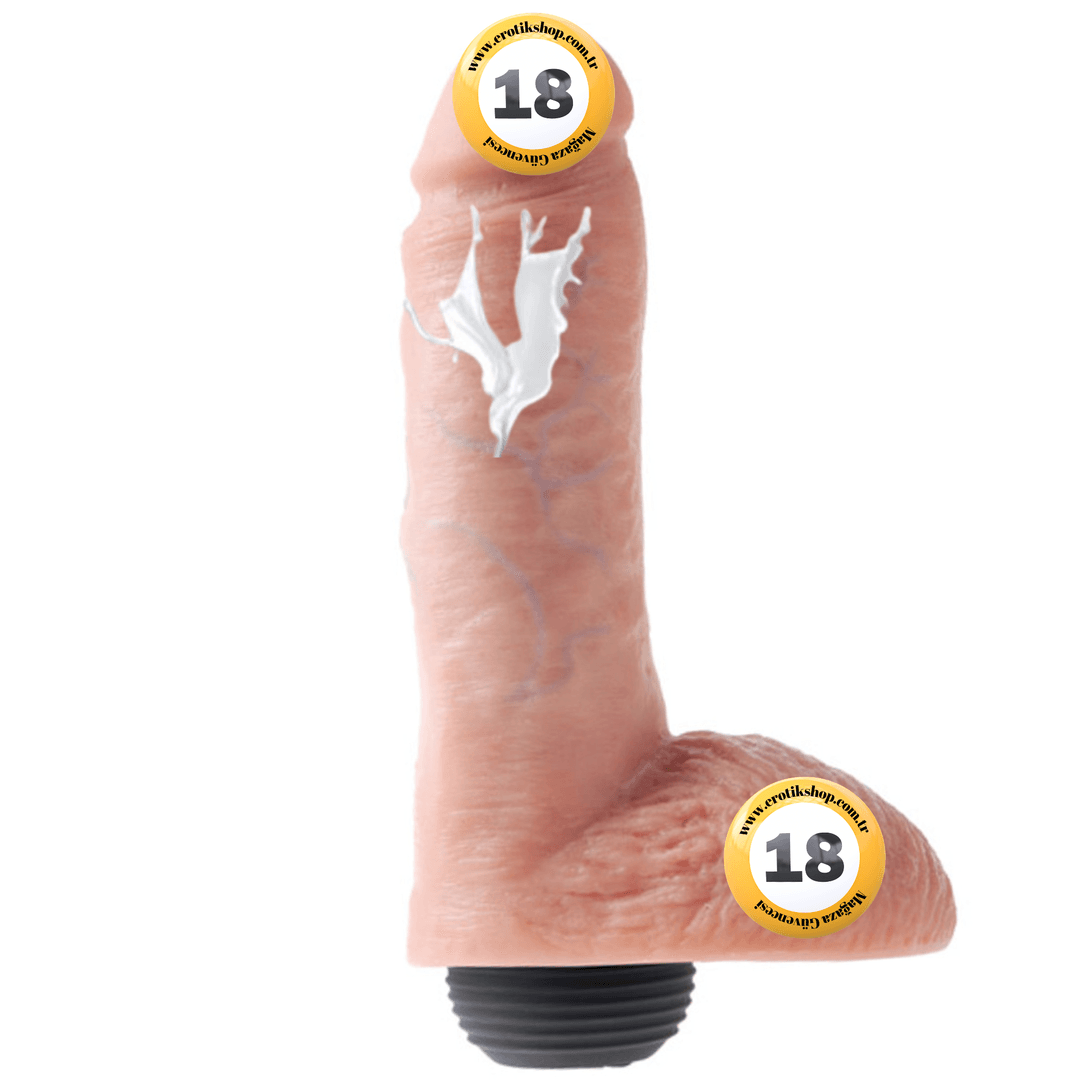Pipedream King Cock Squirting Boşalabilir 20 Cm Amerikan Penis