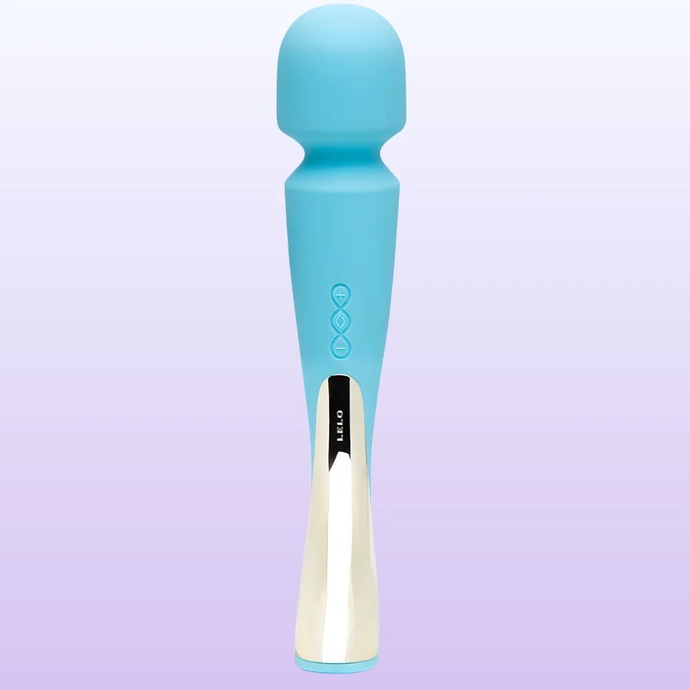 Lelo Smart Wand 2 Medium Professional Masaj Wand Vibratör-Ocean Blue