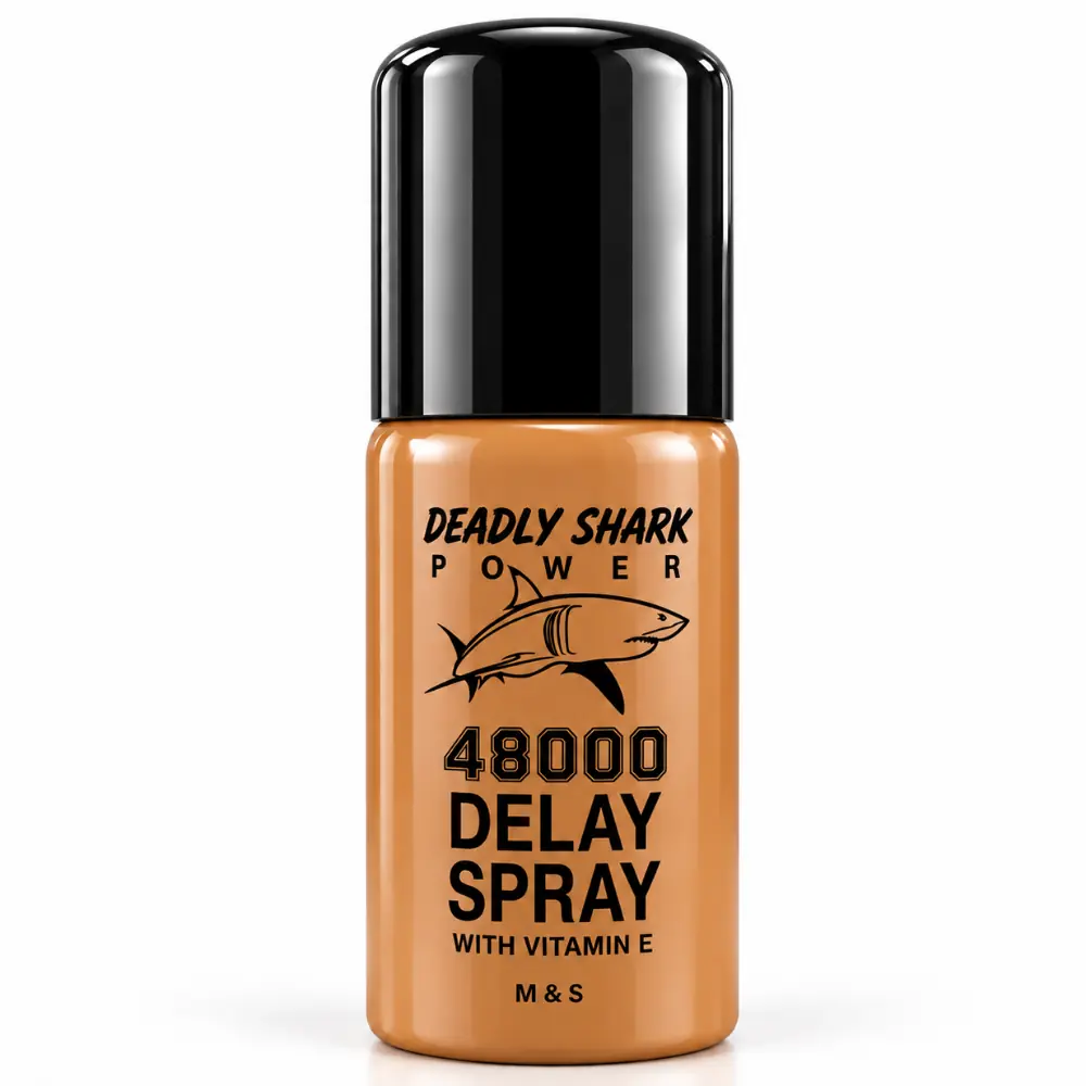 Deadly Shark Delay 48000 Erkeklere Özel E Vitaminli Penis Spreyi