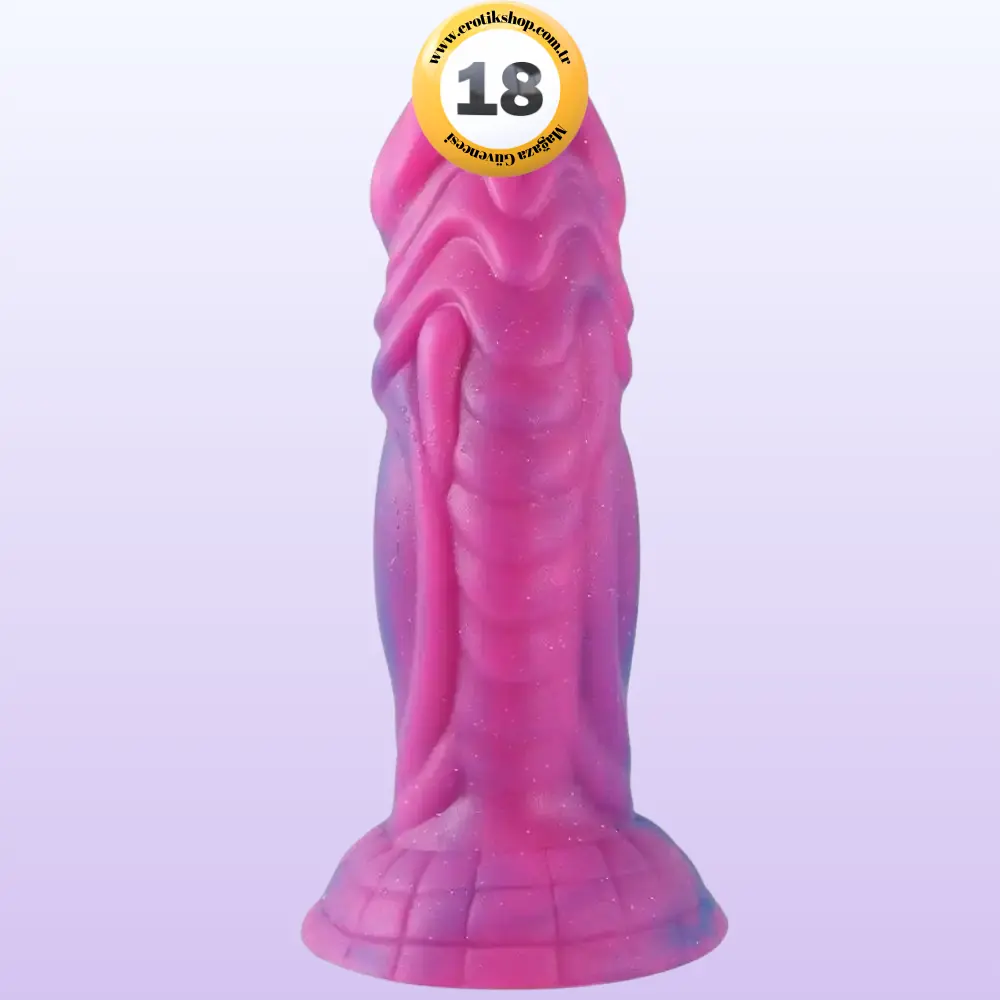Shequ Jelly Animal Dildo Monster 3 Squamule Realistik Penis SQ-WBD10052P