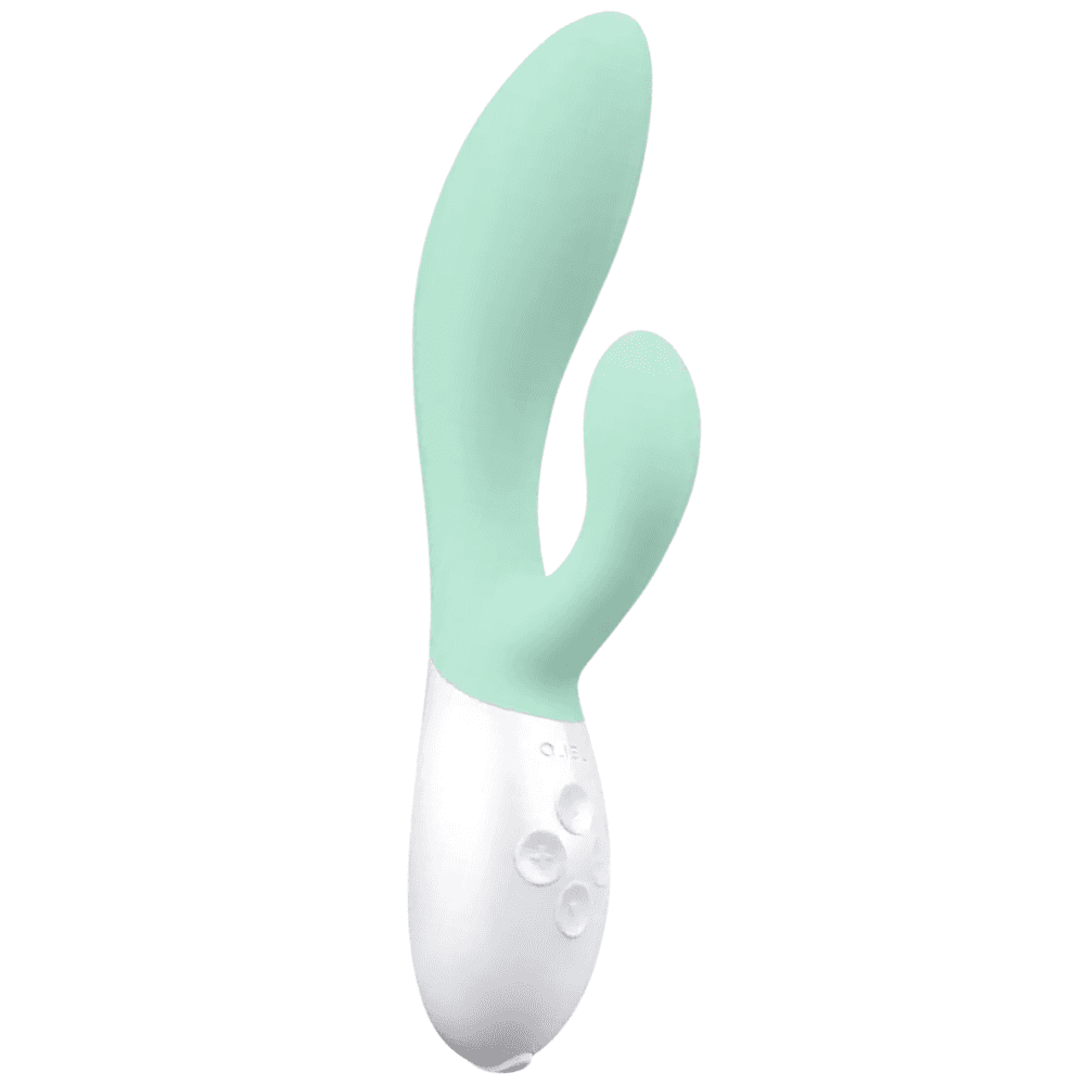 Lelo İna 3 Rechargeable Silicone Rabbit G-Spot Vibratör-Seafoam