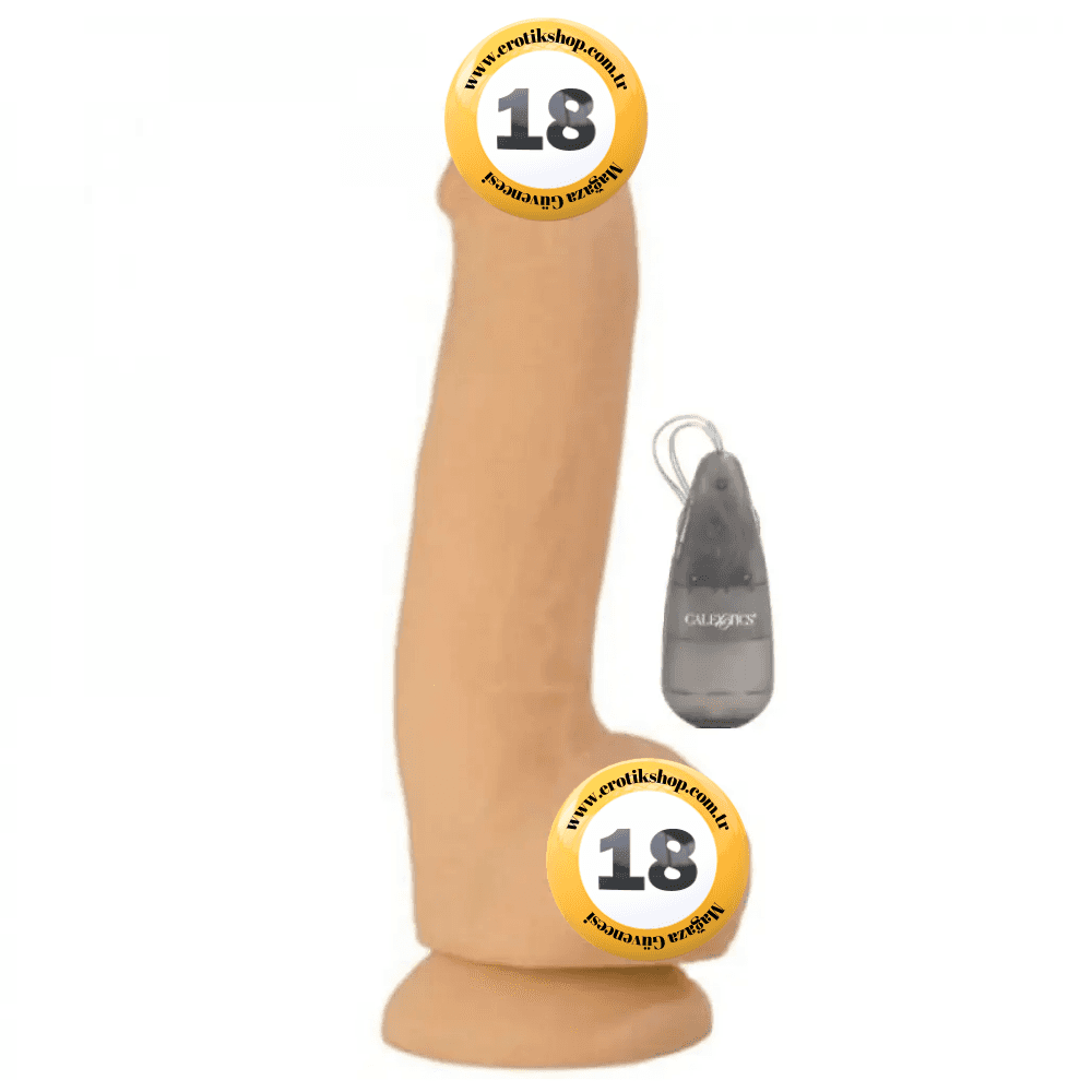 Calexotics Max Vibrating Cock 21 cm Titreşimli Amerikan Realistik Penis