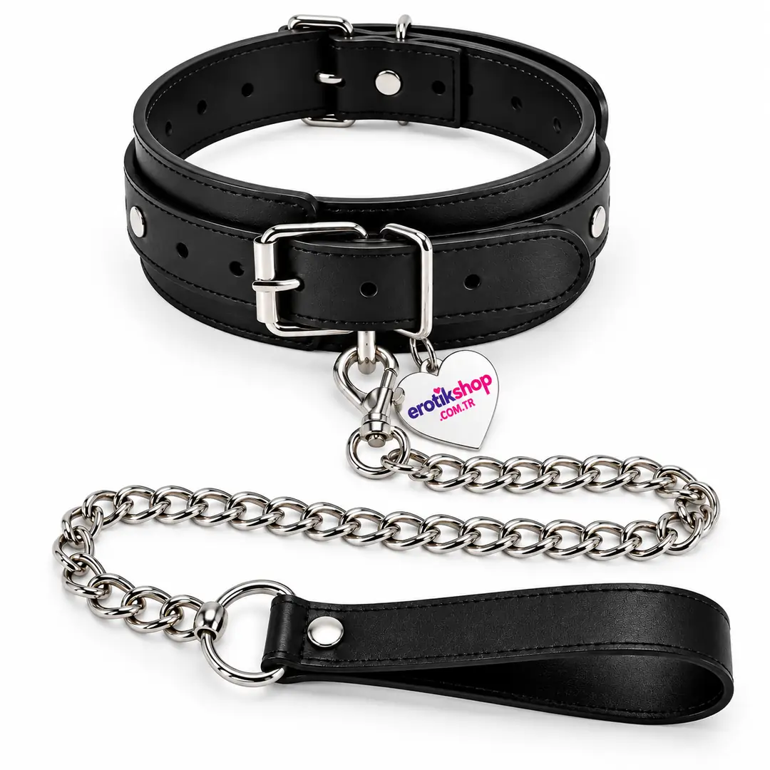 The Fetish Fantasy Series Neck Collar Fetiş Tasma-Siyah