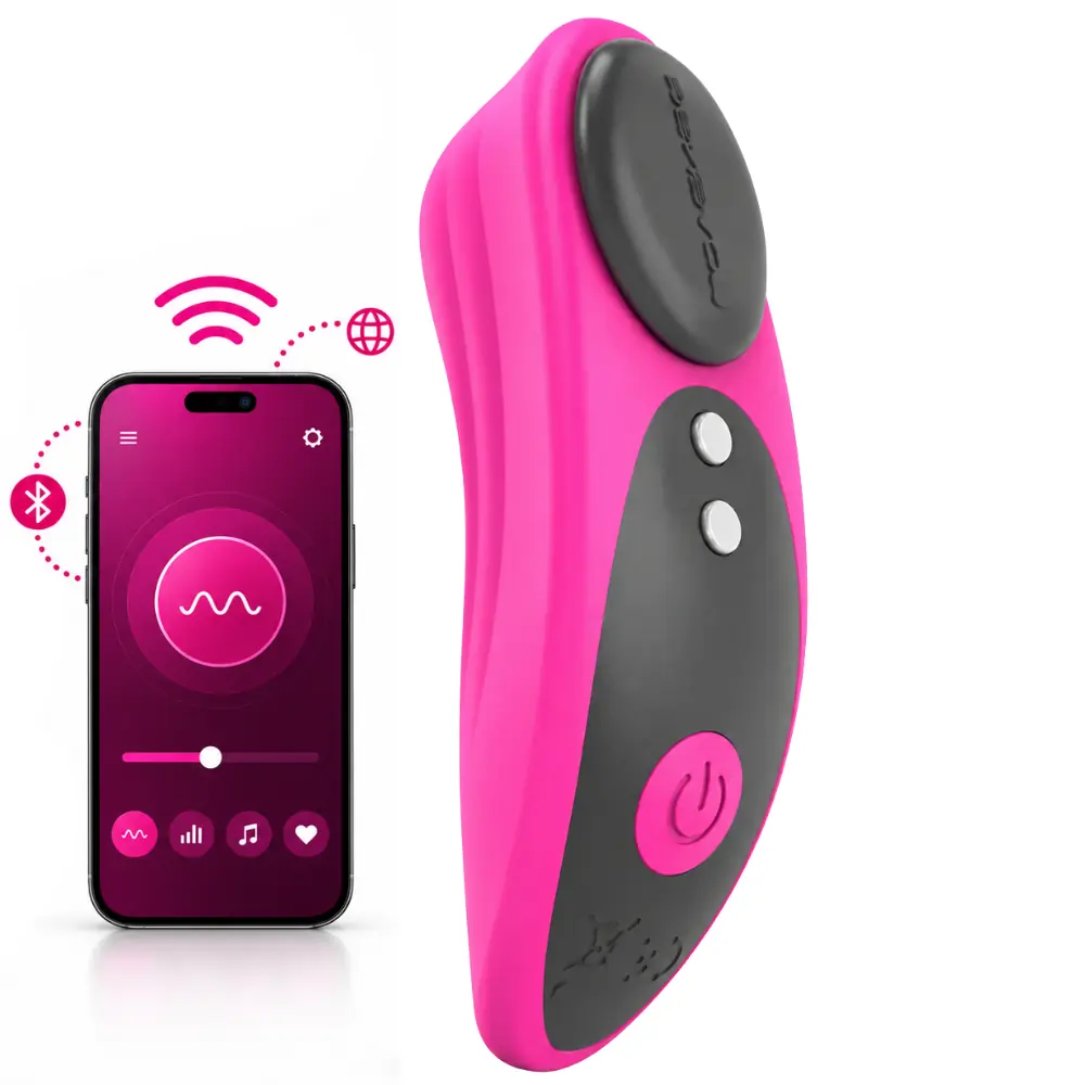 Lovense Ferri Bluetooth Uygulama Kontrollü Manyetik Külot Vibratör