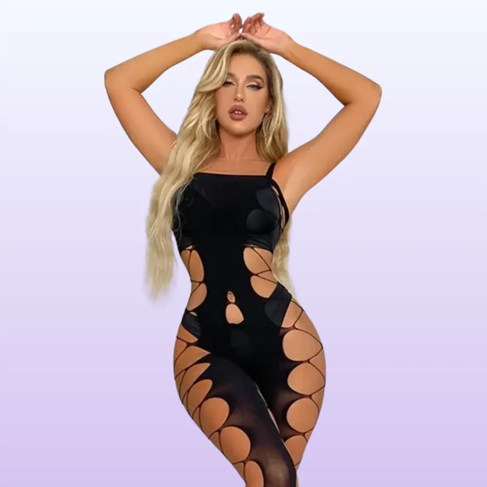 She Fantasy Wear Dekolteli Seksi Vücut Çorabı