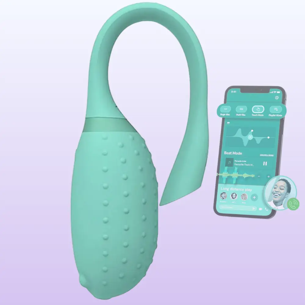 Magic Motion Fugu Green Giyilebilir Telefon Kontrollü Vibratör