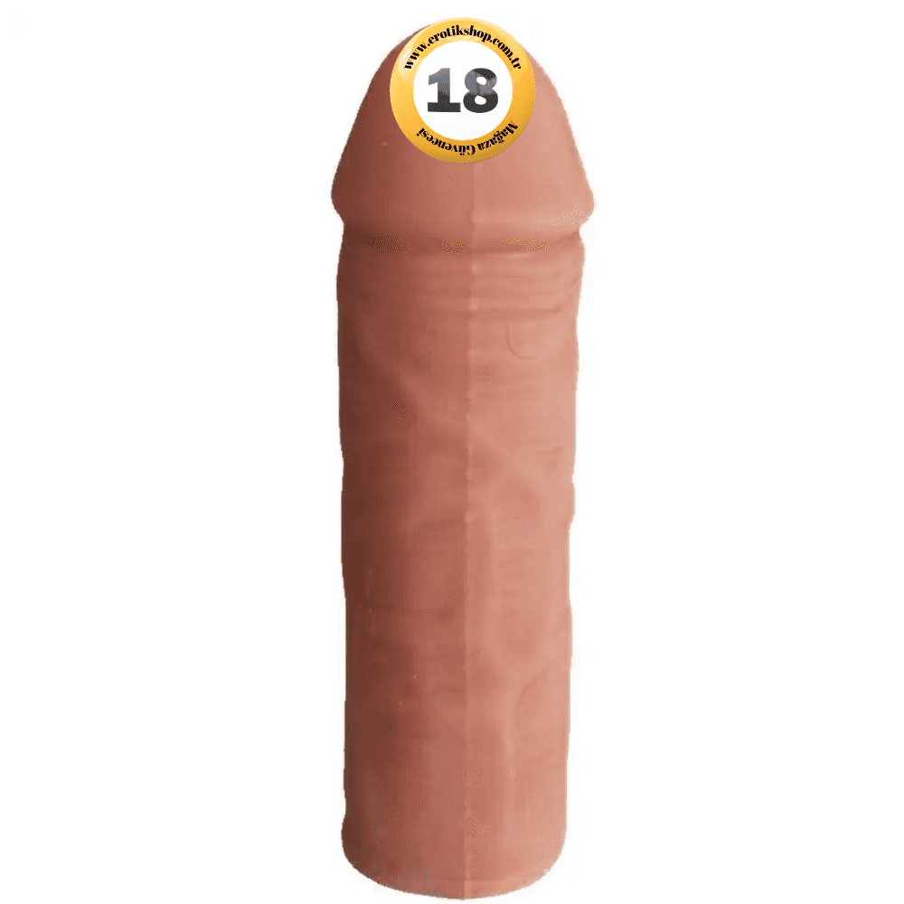 The Penis Sleeve Yumuşak Doku Realistik Penis Kılıf-Brown