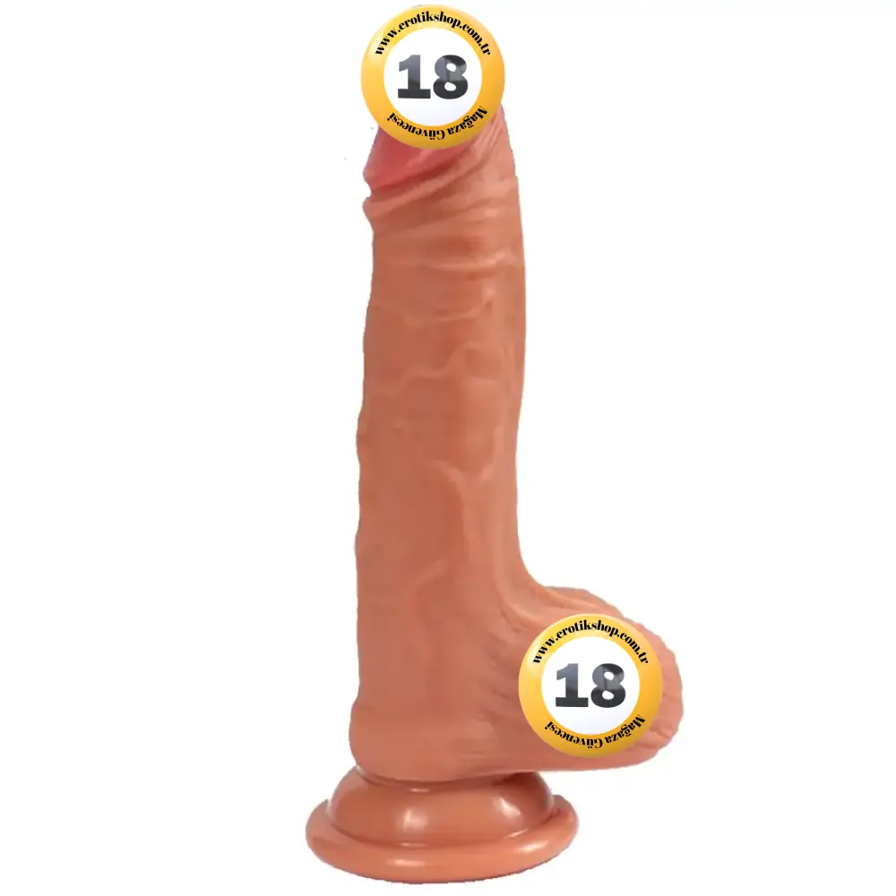 Shequ Dildo Series Diego Natural Doku 19 Cm Realistik Penis