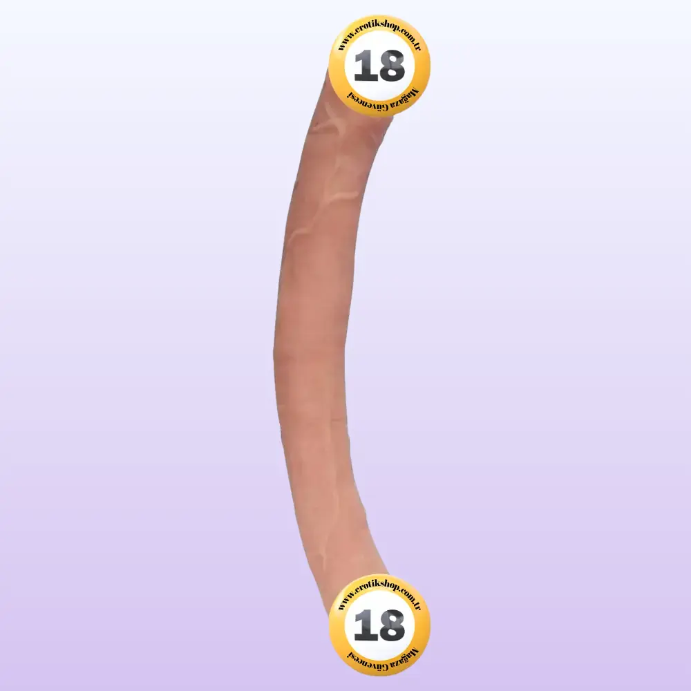Shequ Dildo Series Elvis 30 Cm Çift Taraflı Realistik Penis