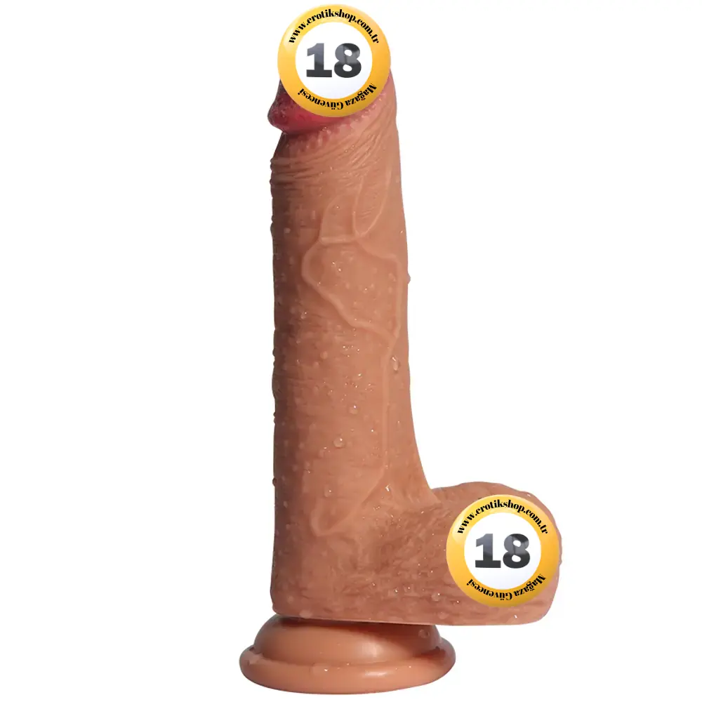 Shequ Dildo Series Little Dean Natural Doku 19.5 Cm Realistik Penis SQ-WBD10007-S