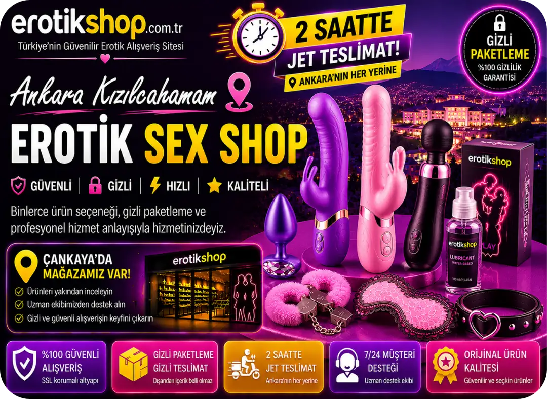Ankara Kızılcahamam Erotik Sex Shop Mağazamız