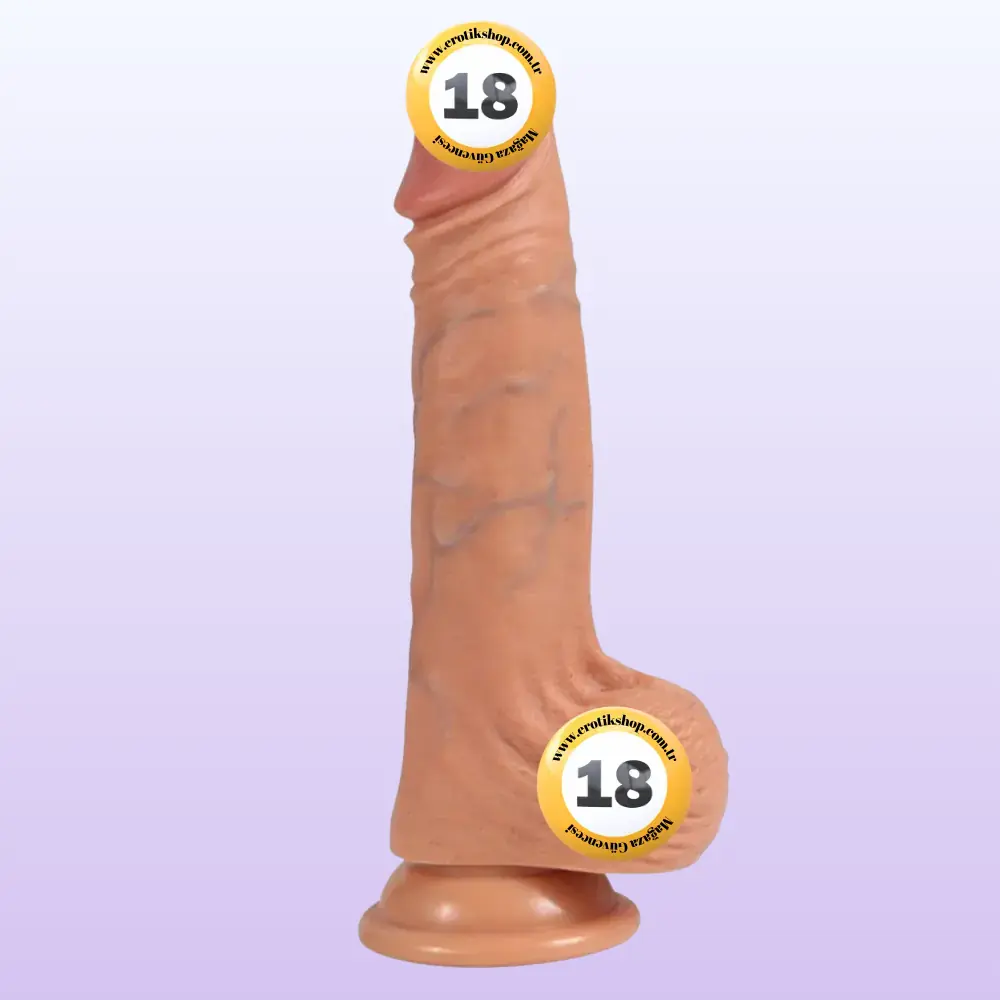 Shequ Dildo Series Kevin 20 cm Doku Realistik Penis