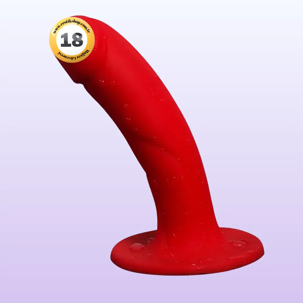 C10 Sabitlenebilir Flexible Testissiz Anal ve Vajinal Dildo