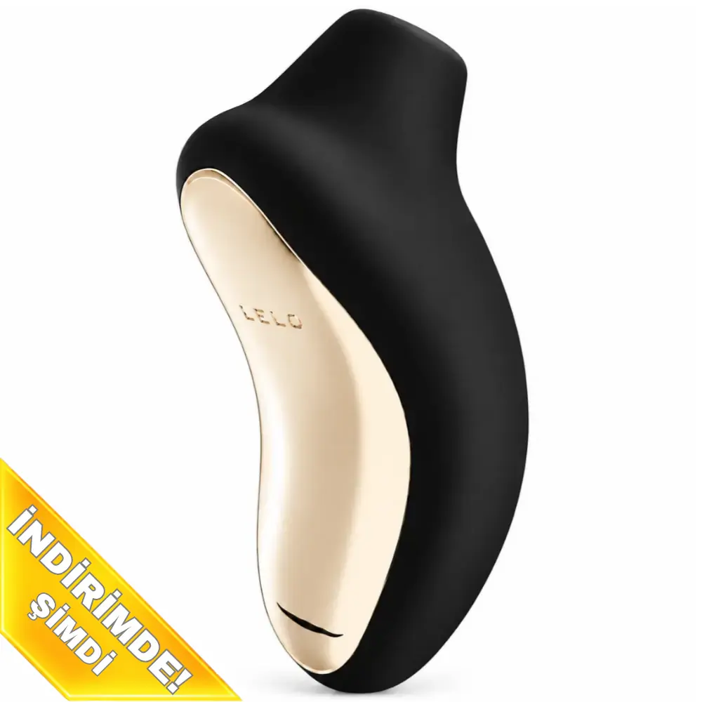 Lelo Sona Sonic Clitoral Massager Emiş Güçlü Vibratör-Black