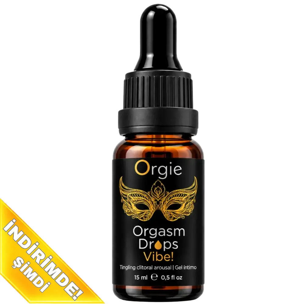 Orgie Orgasm Drops Vibe Karıncalanma Etkili Klitoral Uyarıcı Damla 15 Ml.