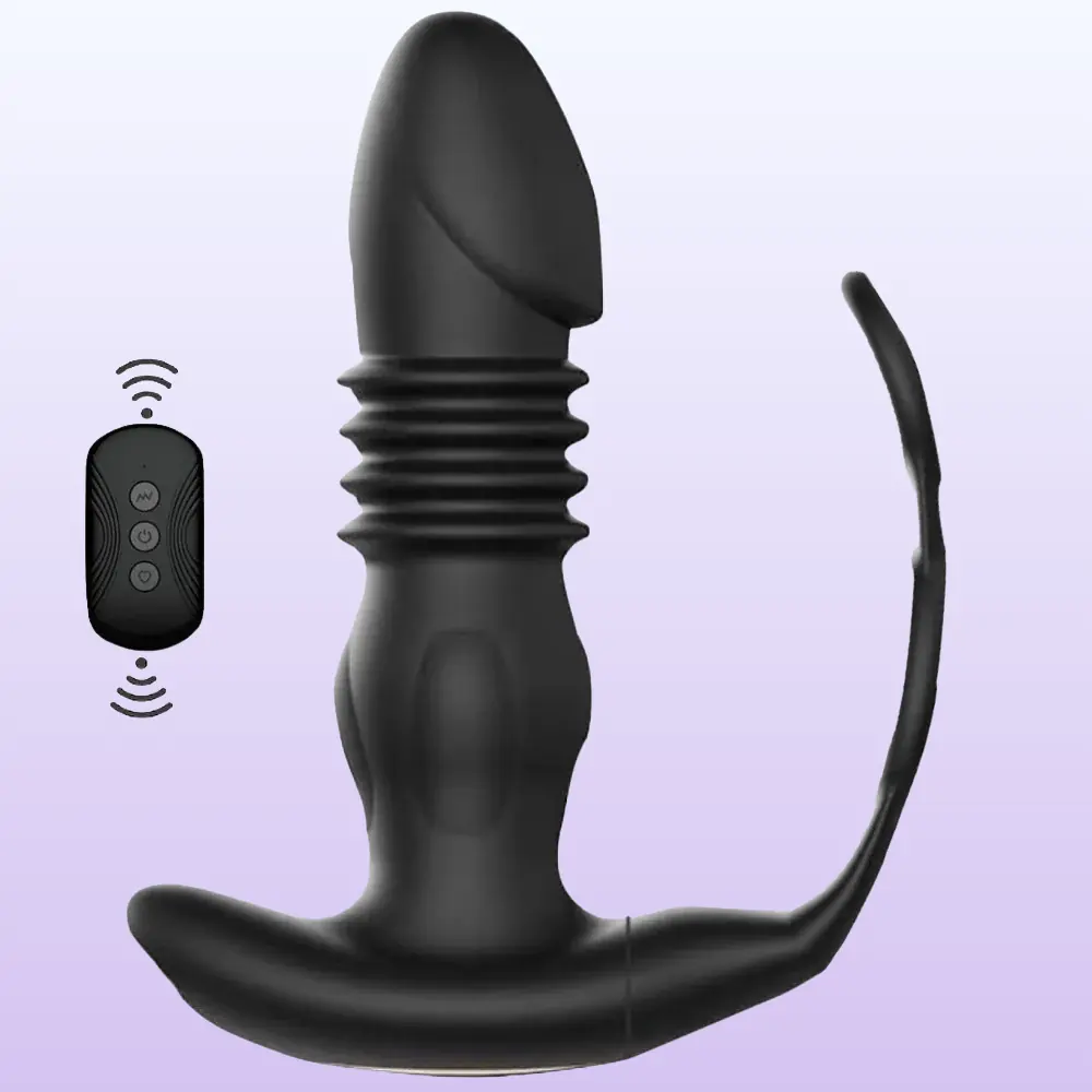 The Anal Fantasy Delay Ring İleri Geri Hareketli Prostat Vibratör