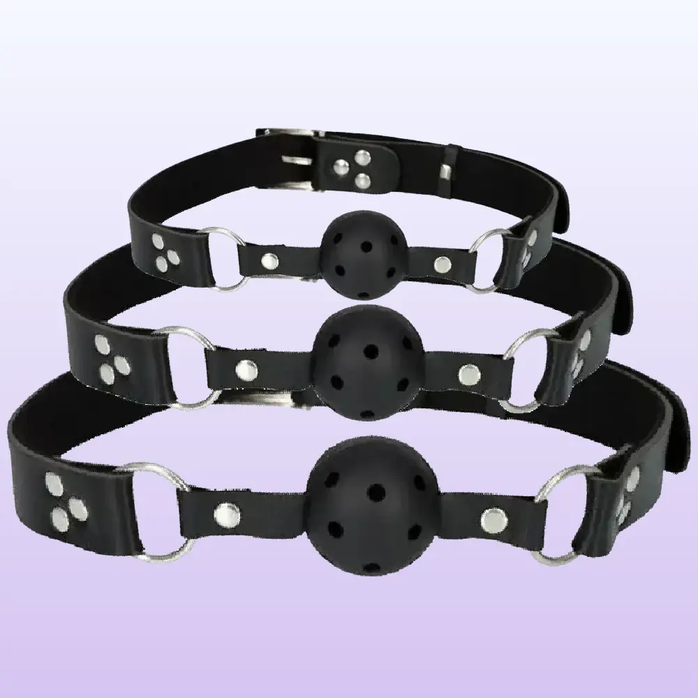 Pipedream Fetish Fantasy Gag Ball Training System 3'lü Ağız Topu Seti