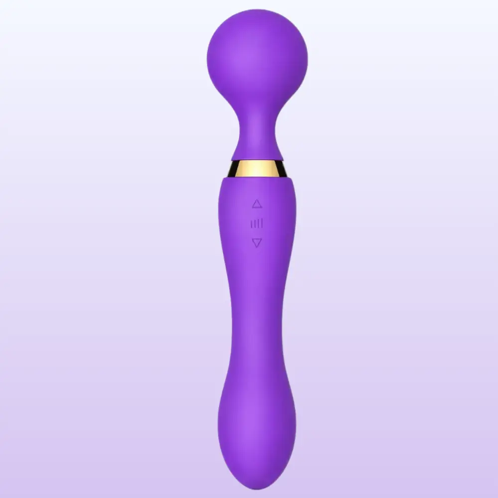 The Vibe Massage Wand Duo Wave 20 Mod Çift Başlıklı Wand Vibratör