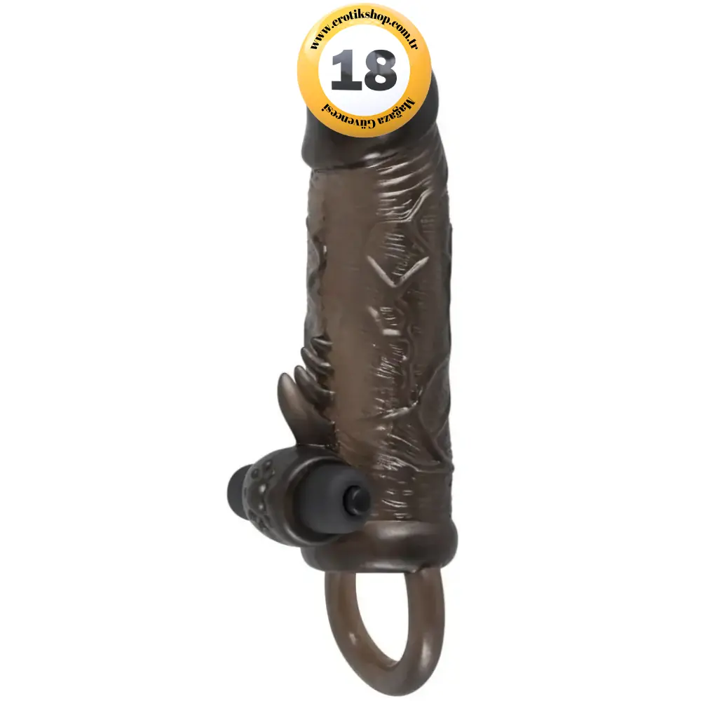 Rebel Men's Gear Rabbit Titreşimli Penis Kılıfı