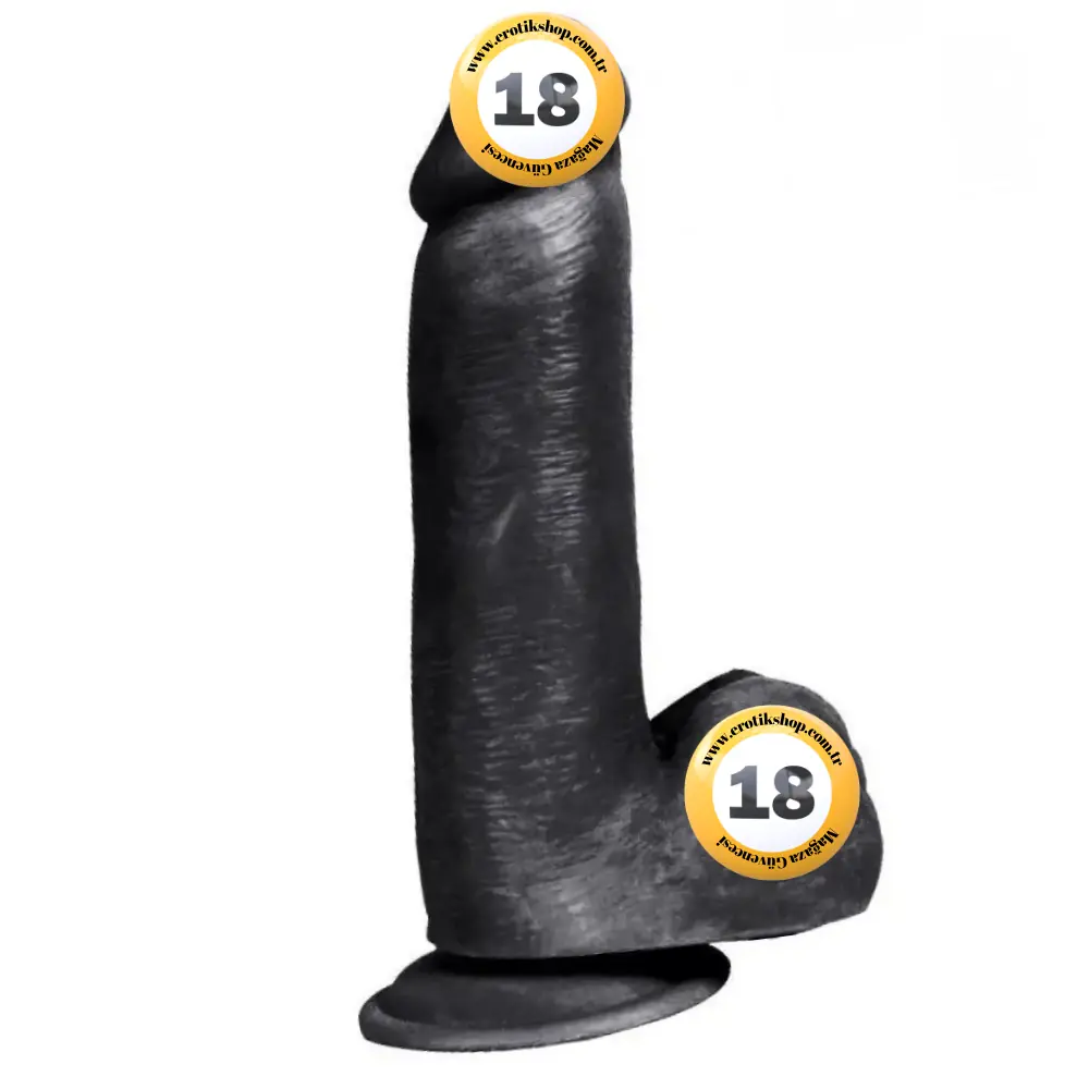 Xise Dildo Series Magic Mirage 19 Cm Realistik Zenci Penis XS-WBC10037-Black