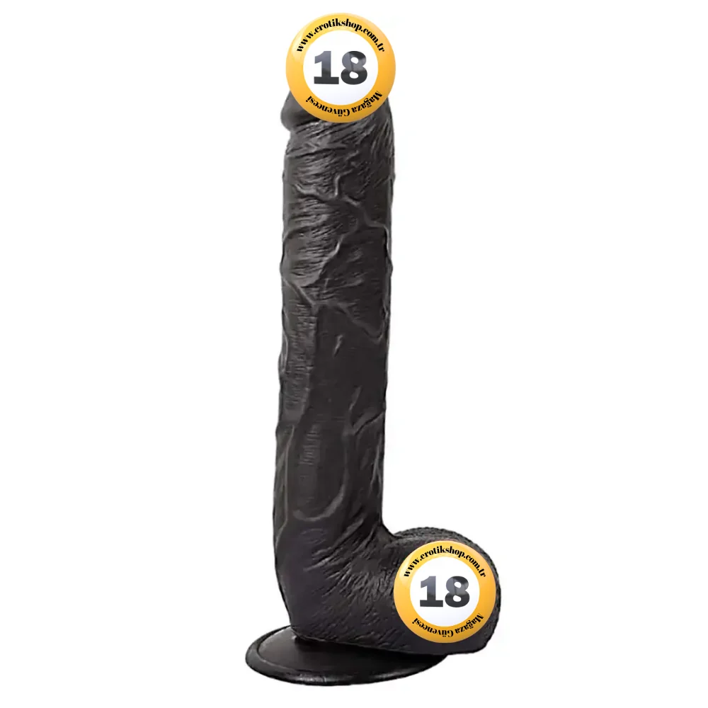 Xise Dildo Series Optimus 26 Cm Büyük Realistik Penis XS-WBC10028-Black