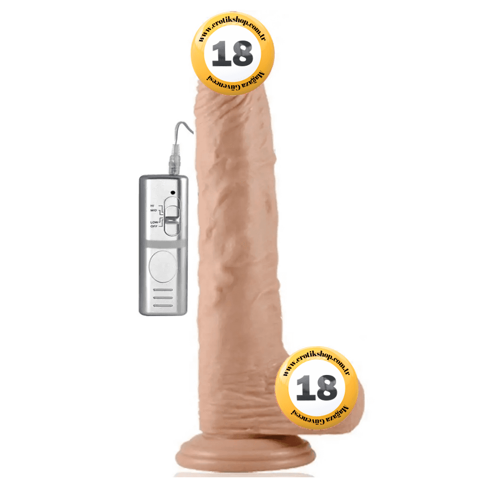 Lovetoy Real Extreme 24 cm Titreşimli Realistik Penis