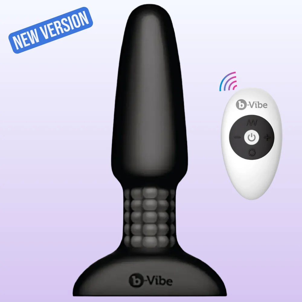 B-Vibe Rimming 2 Uzaktan Kumandalı Hareketli Anal Vibratör