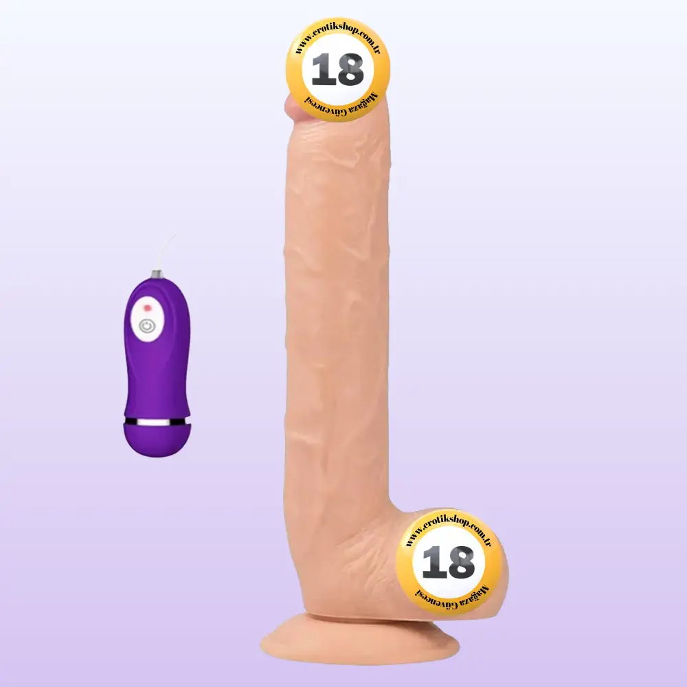 Xise Vibrating Dildo Optimus 28 cm Titreşimli Realistik Penis XS-WBC10028-V