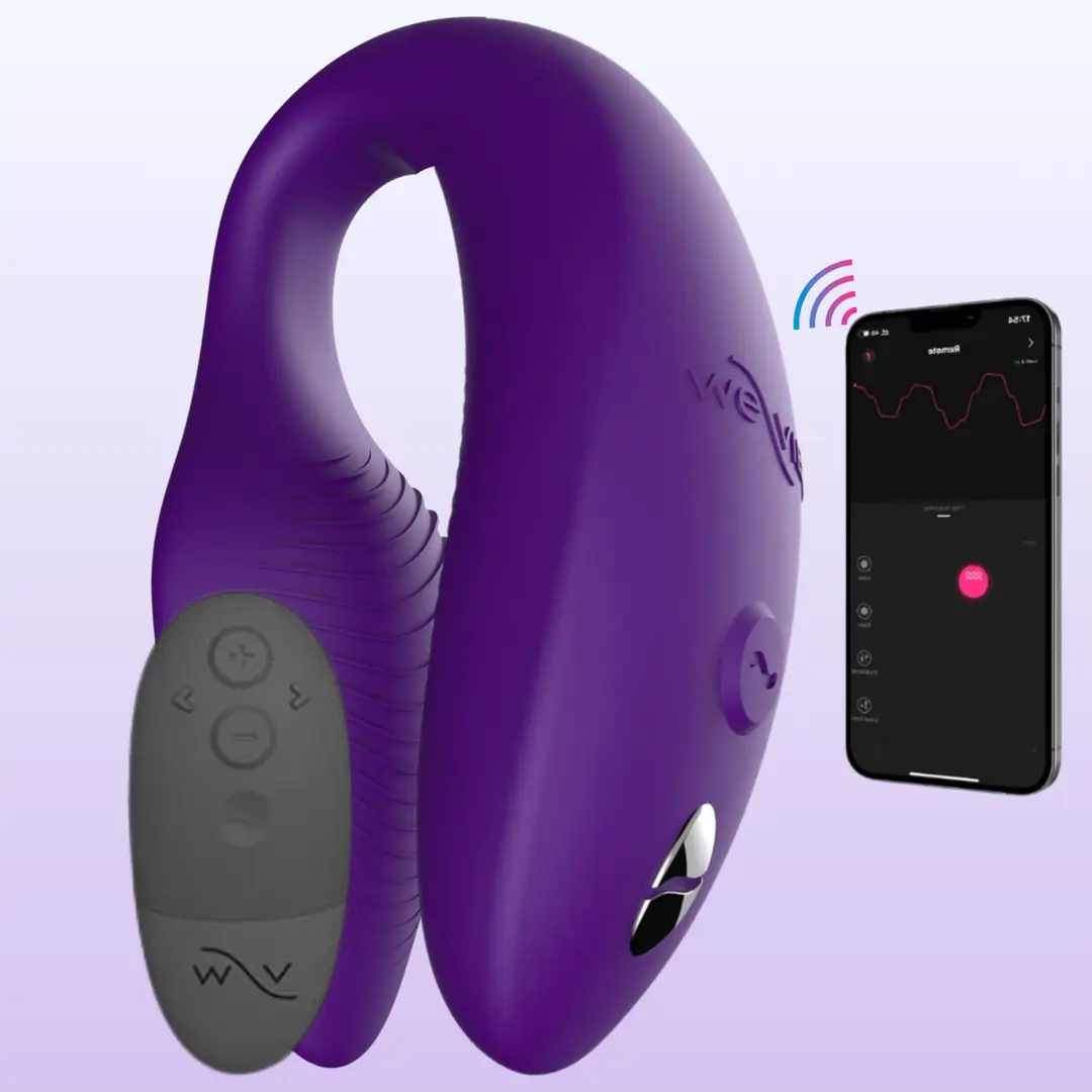 We-Vibe Sync 2 Telefon Kontrollü Uzaktan Kumandalı Couples Vibratör - Purple