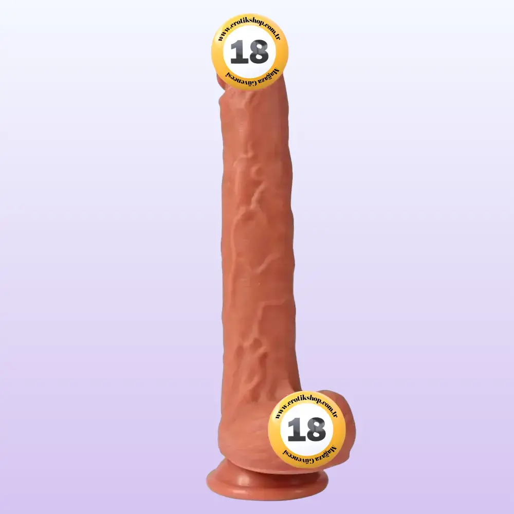 Xise Dildo Series Len Lounger Natural Doku 26.5 cm Büyük Realistik Penis