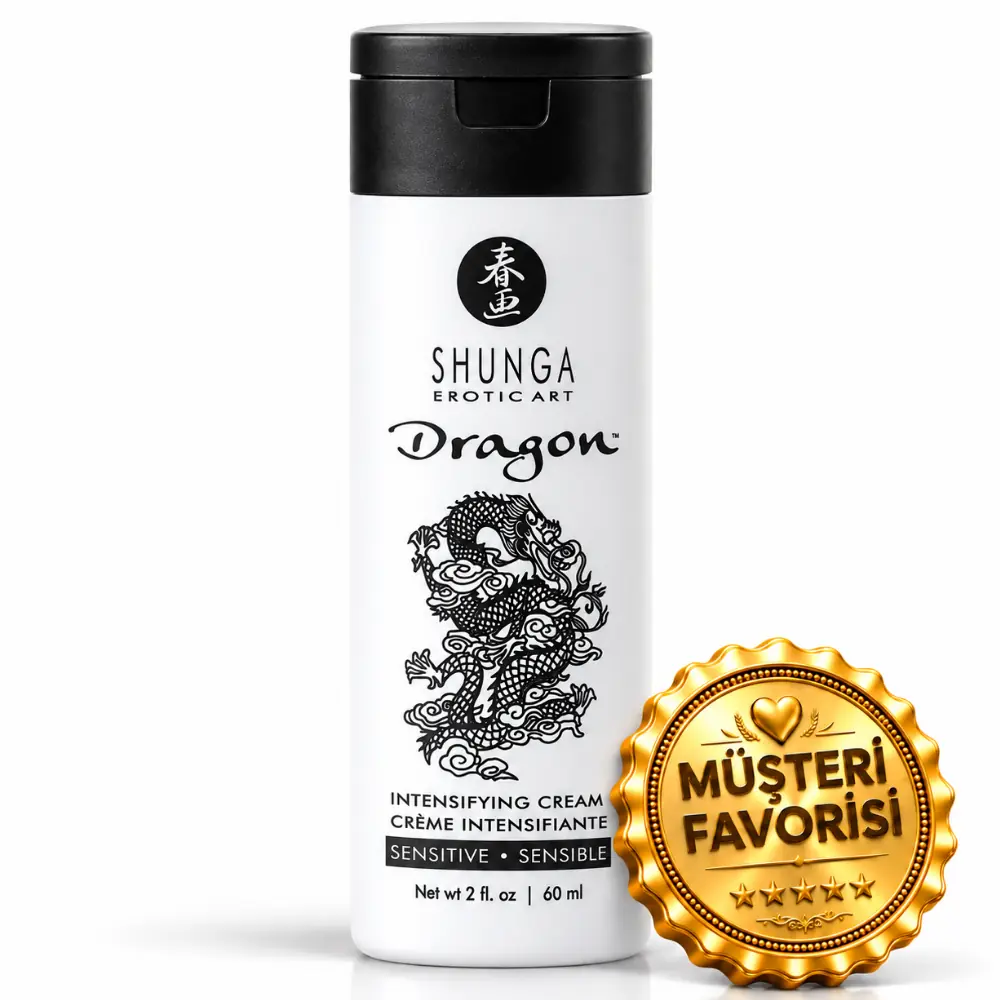 Shunga Dragon Sensitive Cream 60 ml Çiftlere Özel Krem