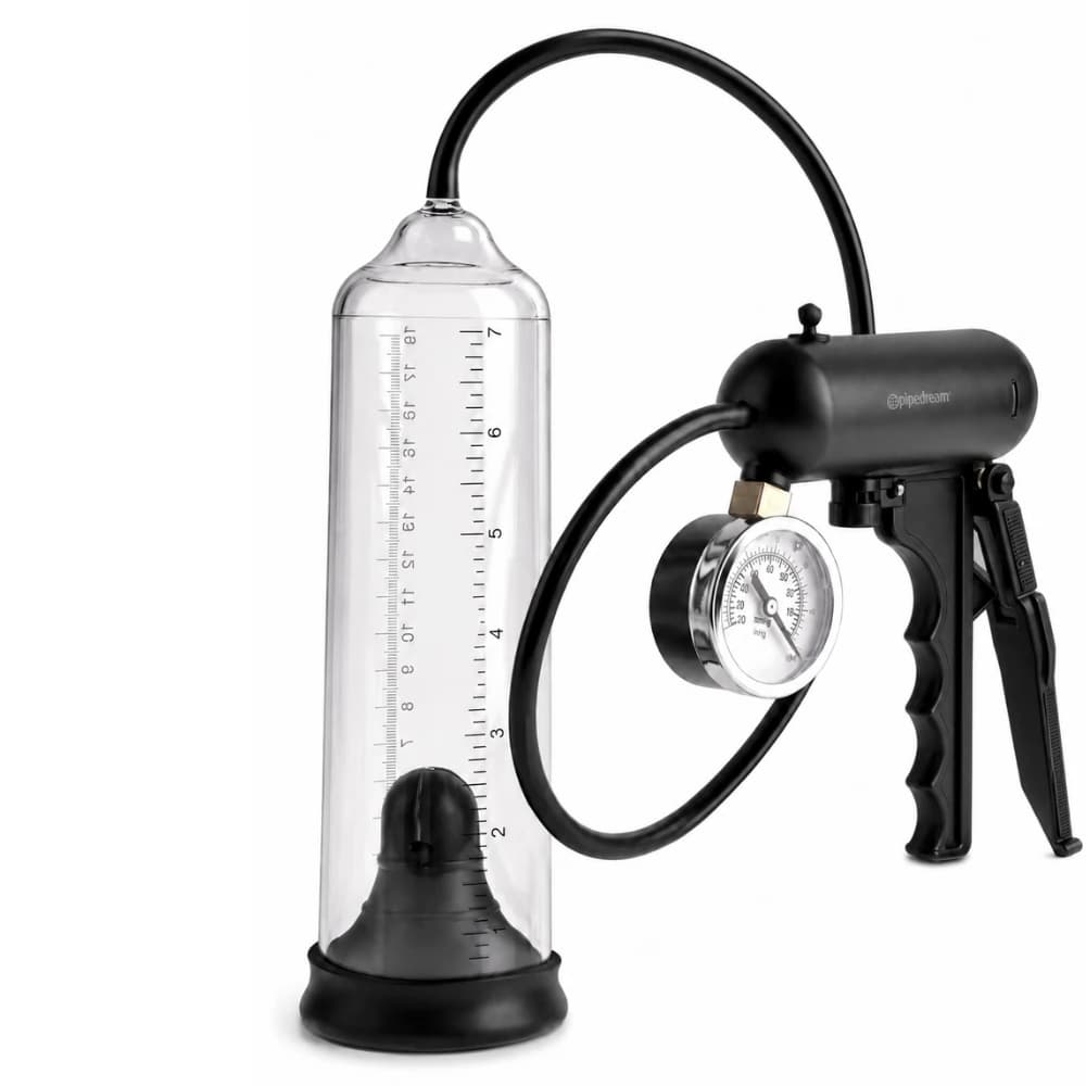 Pipedream Pump Worx Max-Precision Power Pump Basınç Göstergeli Penis Pompası