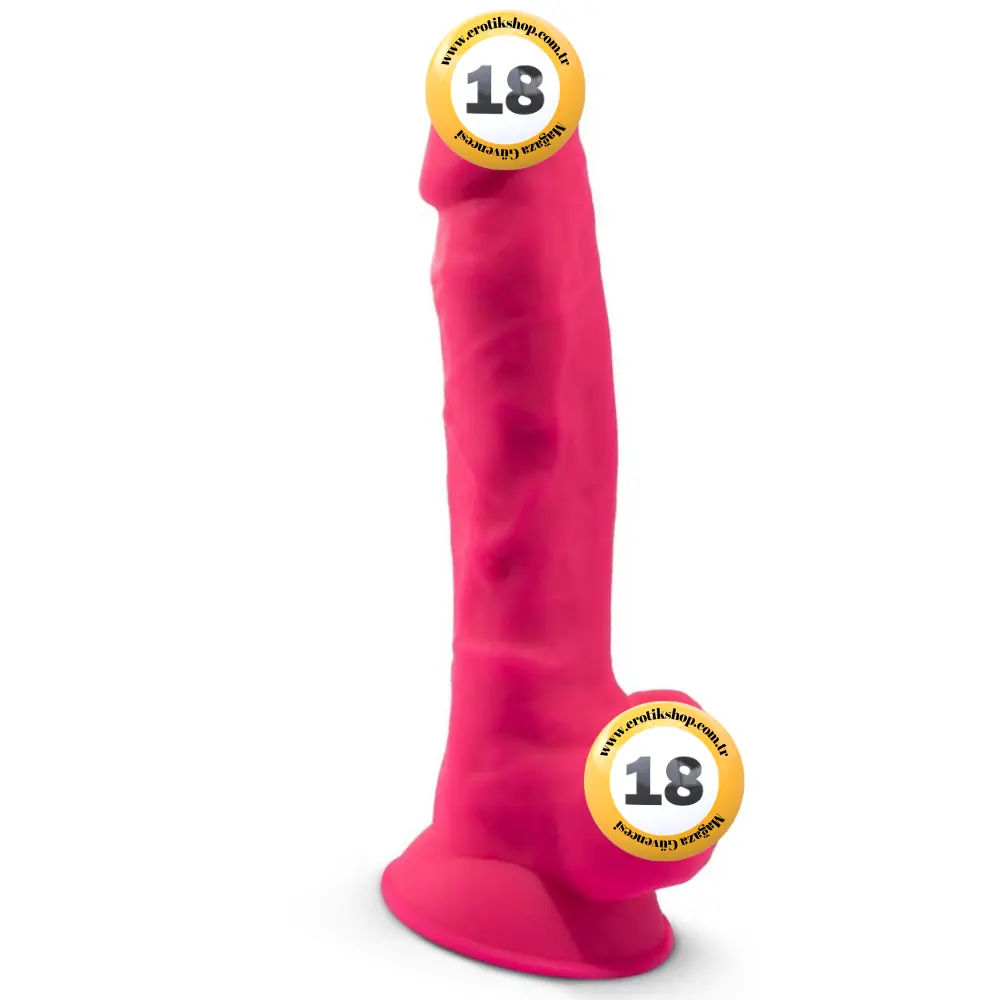 Silexd The Original 17.5 Cm Hafızalı Silikon Vantuzlu Realistik Dildo
